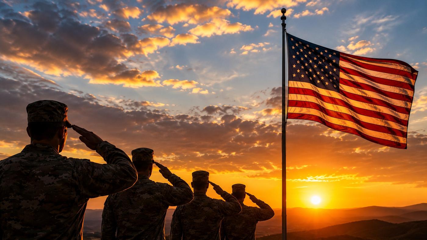 American_Flag_Soldiers_Sunset_Landscape_Smaller